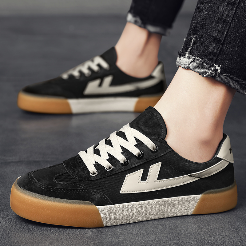 Sizing 回力士兵 再次流行 復古風格 隨和搭配 防滑耐磨輕便 低筒 帆布鞋 男女款式 黑米色