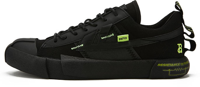 勇士回力 無效電阻 低筒帆布鞋 黑色 Buy 勇士回力 無效電阻 低筒帆布鞋 黑色