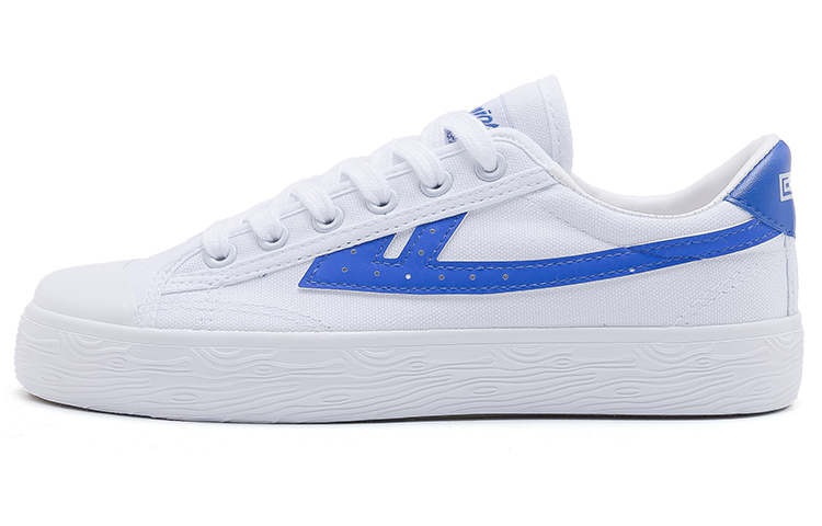 Warrior Canvas Low 'Blue and White' 7T06
