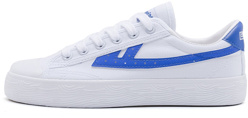 Warrior Canvas Low 'Blue and White' 7T06 Buy Warrior Canvas Low 'Blue and White' 7T06