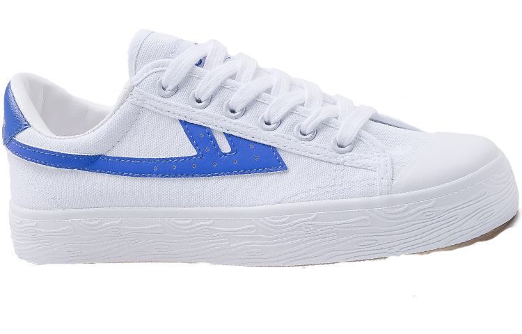 Order Warrior Canvas Low 'Blue and White' 7T06