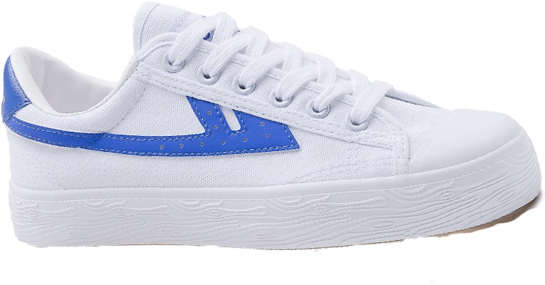 Warrior Canvas Low 'Blue and White' 7T06 Order Warrior Canvas Low 'Blue and White' 7T06