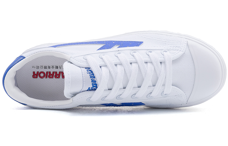 Lookbook Warrior Canvas Low 'Blue and White' 7T06