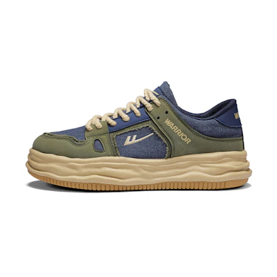 Warrior Canvas Low 'Blue Green'