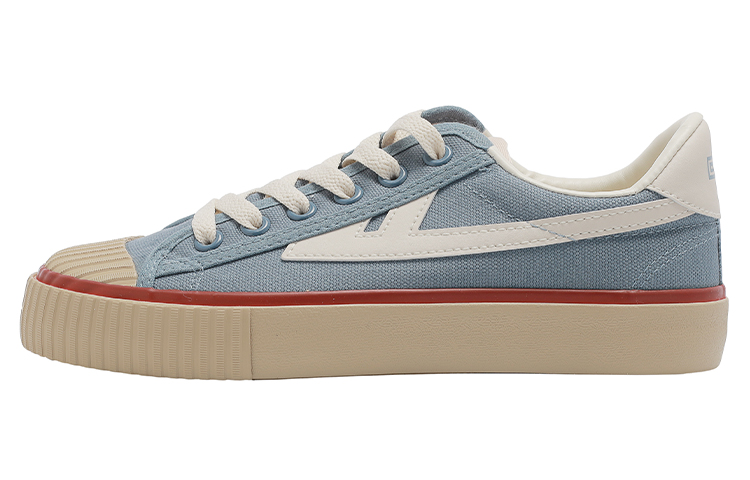 Warrior Canvas Low 'Blue Light Brown'