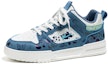 Buy Warrior Canvas Low 'Biru Putih Kartun' WXP(WZ)-111602