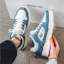 Order Warrior Canvas Low 'Blue White Cartoon' WXP(WZ)-111602