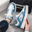 Purchase Warrior Canvas Low 'Blue White Cartoon' WXP(WZ)-111602