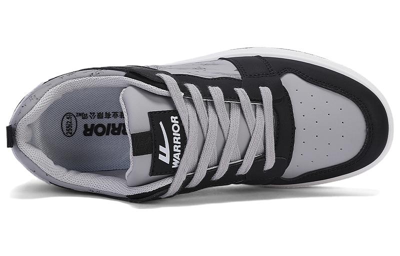 Lookbook 戰士回力 百搭休閒 輕鬆舒適 防滑耐磨 低幫 板鞋 男款 灰黑