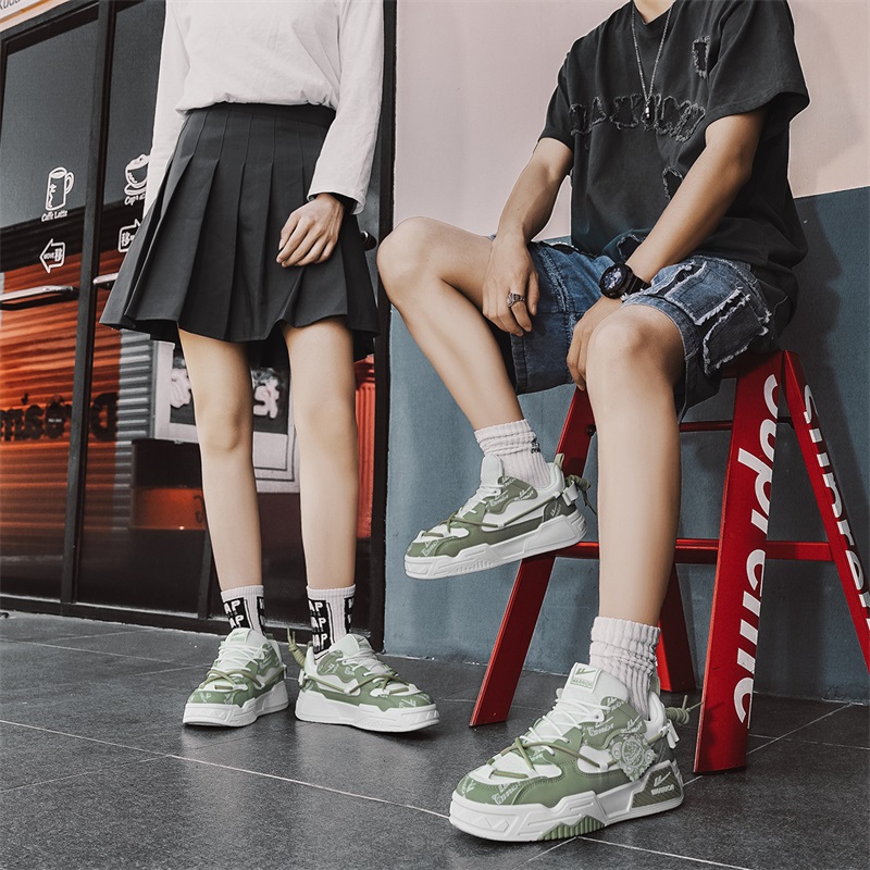 Sizing ウォリアー キャンバス ロー "グリーンホワイトプリント" WXY-F495C01