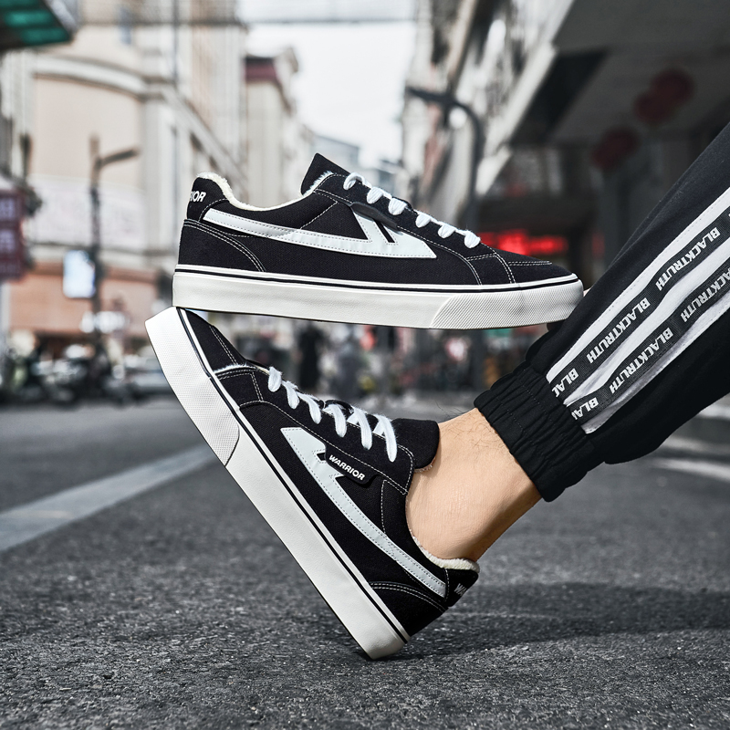 Cheap Warrior Canvas Low 'Heichao Retro' Sneaker Retro Kanvas Pria Terlaris WBX-269G02