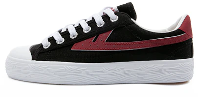 Warrior Canvas Low 'Red Black Academy' 7T02 Warrior Canvas Low 'Red Black Academy' 7T02