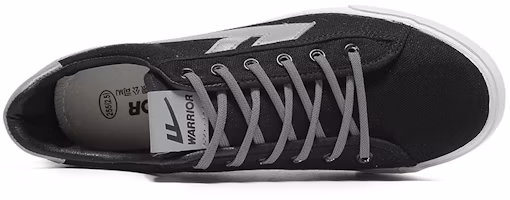 Lookbook Warrior Canvas Low 'Retro Shadow Abu-Abu' WXY-B092MJ03
