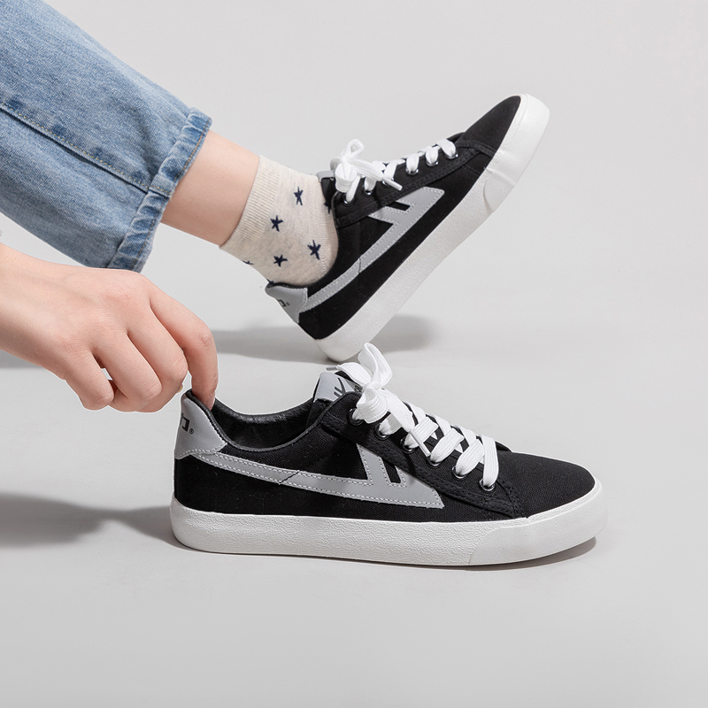 Sizing 回力帆布低帮鞋'复古暗影灰' WXY-B092MJ03