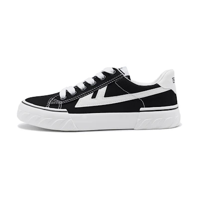 Warrior Canvas Low 'Ulzzang Black and White'