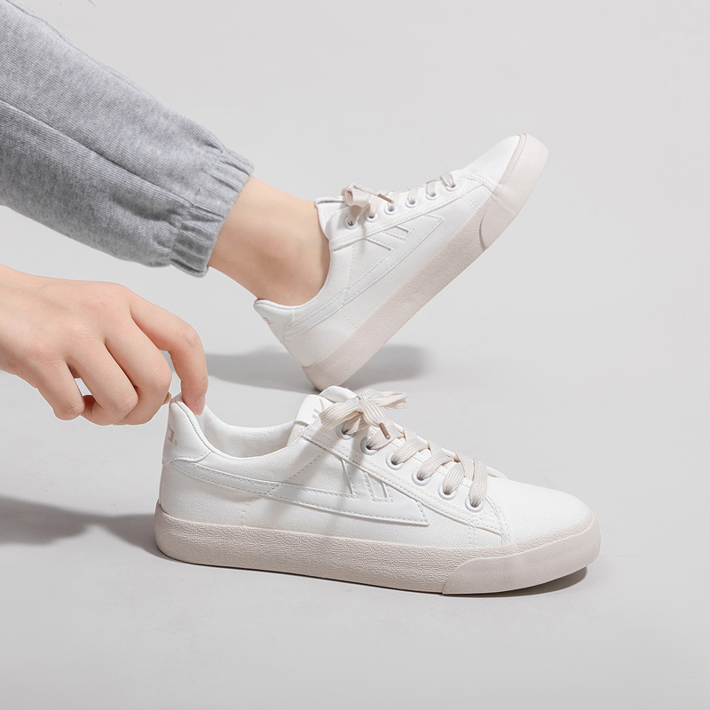 Cheap 워리어 캔버스 로우 '화이트' (Warrior Canvas Low '화이트') WXY-B092MJ07