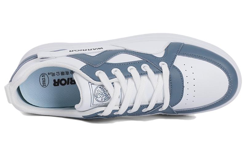 Lookbook 勇士回力 舒適柔軟休閒 低筒 板鞋 男款 白藍