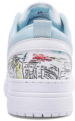 워리어 캔버스 로우 '화이트 블루 그래피티' WBN(JS)-055102 Shop 워리어 캔버스 로우 '화이트 블루 그래피티' WBN(JS)-055102