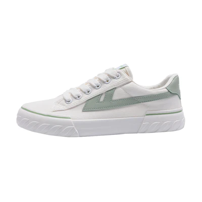 Warrior Canvas Low 'White Green'