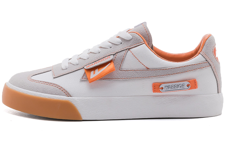 Warrior Canvas Low 'White Grey Orange' WXY-B280MJ01
