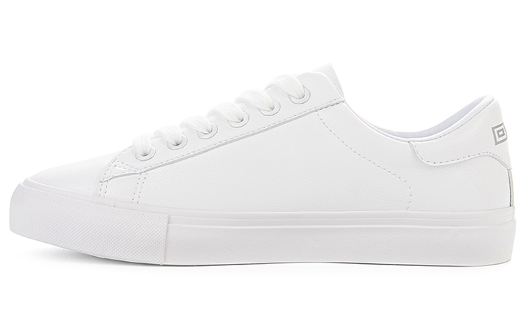 Warrior Canvas Low 'White Leather'