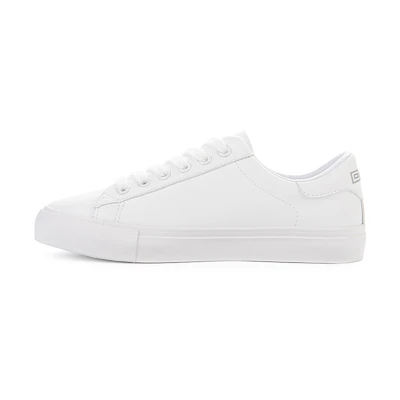 Warrior Canvas Low 'White Leather'