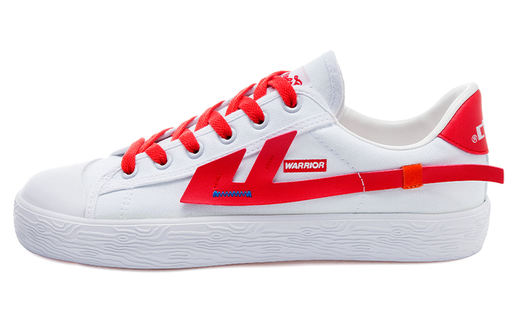 Warrior Canvas Low 'White Red' WXY-A318G01