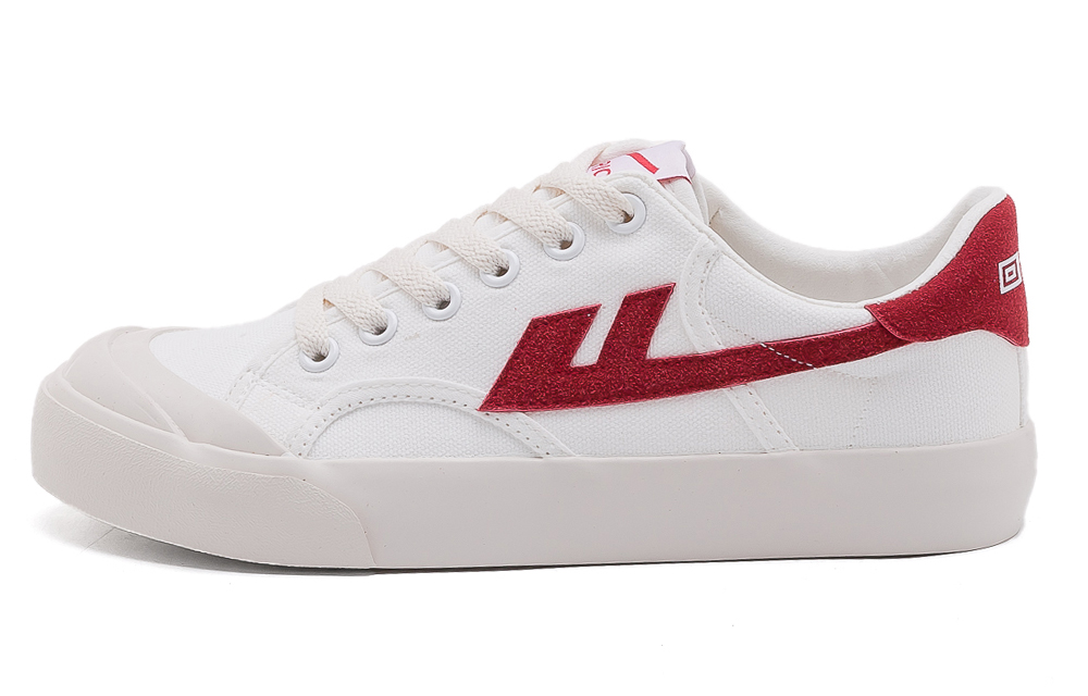 Warrior Canvas Low 'White Red' WXY-B442MJ02