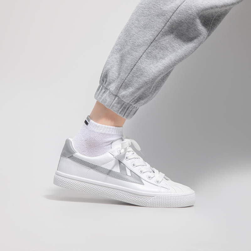 Warrior Canvas Low 'White Silver' 圖 11