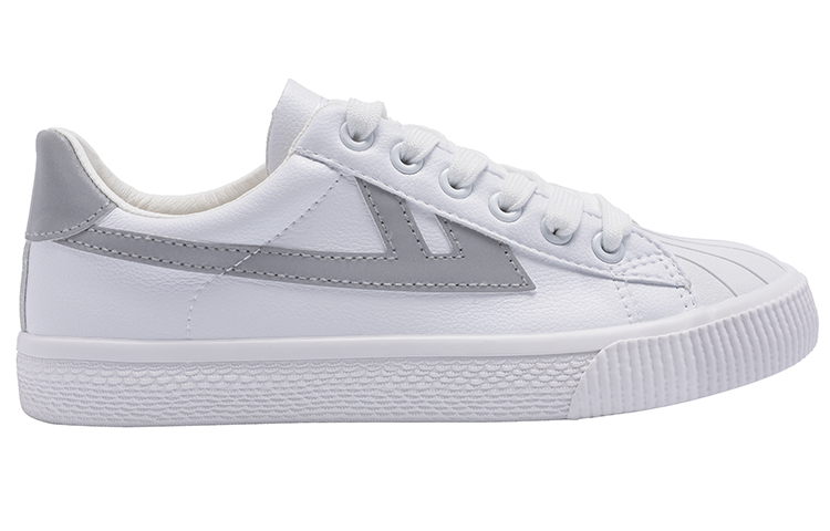 Warrior Canvas Low 'White Silver' 圖 2