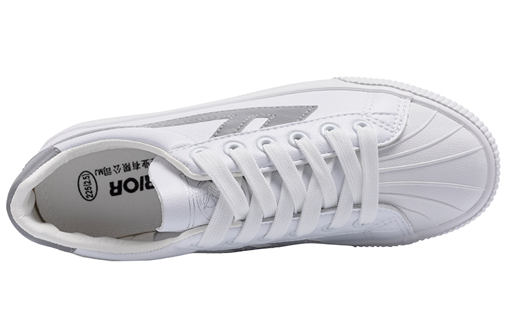 Warrior Canvas Low 'White Silver' 圖 3