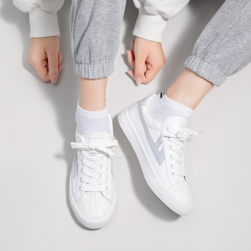 Warrior Canvas Low 'White Silver' 圖 9