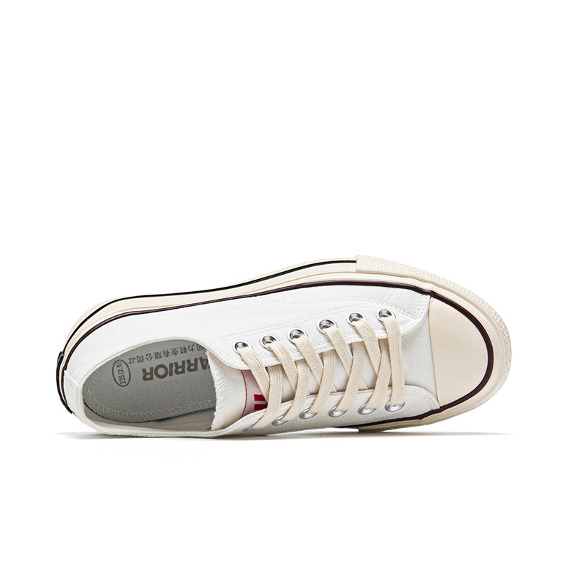 Shop Warrior Canvas Low 'Streetwear Blanco' WXY-D175G01