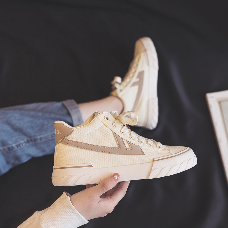 Warrior Canvas Mid-Top 'Beige Milk Coffee' 圖 7