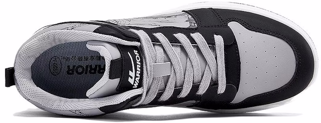 Warrior Canvas Mid 'Kelabu Hitam Dakwat Trendy' WXP(WZ)-107702G-1 Lookbook Warrior Canvas Mid 'Kelabu Hitam Dakwat Trendy' WXP(WZ)-107702G-1