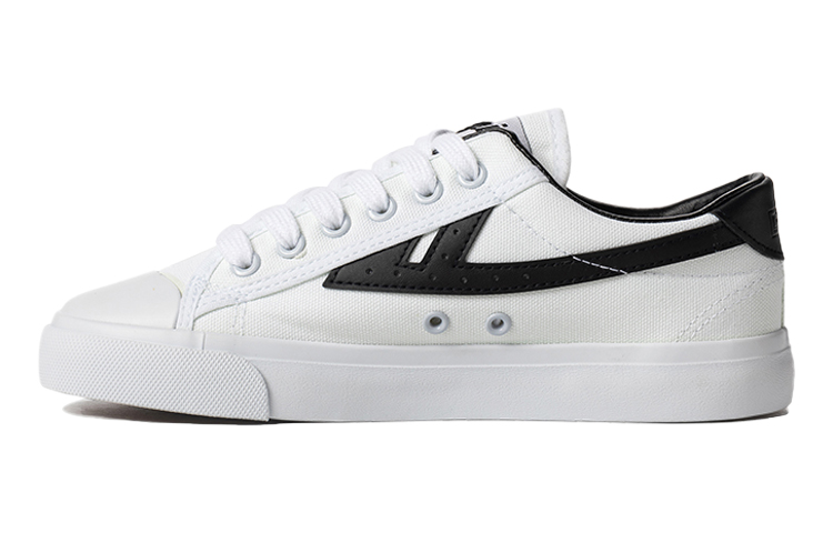 Warrior Canvas Retro Low 'White Black' WXY-A308G05