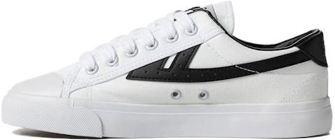 Warrior Canvas Retro Low 'White Black' WXY-A308G05 Warrior Canvas Retro Low 'White Black' WXY-A308G05