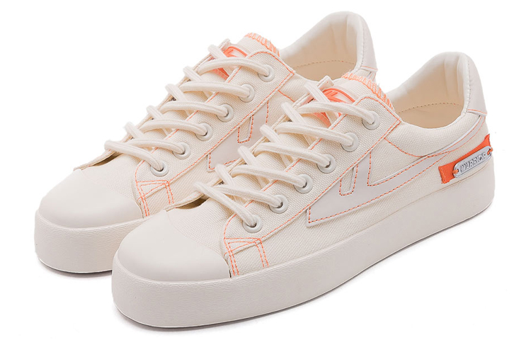 Warrior Canvas Sneaker 'Metallic Trimmings Beige Orange' 圖 3
