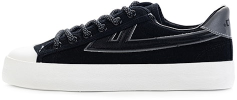 Warrior Canvas Splice Skate Shoes 'Black' WXY-B016MJ04 Warrior Canvas Splice Skate Shoes 'Black' WXY-B016MJ04