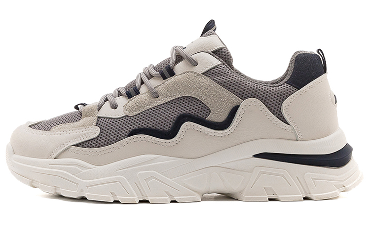 Warrior Casual Low-Top 'Grey Deep Blue' WXY(S)-0004M06