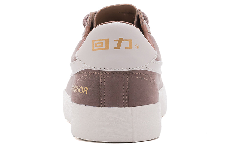 Warrior Casual Low-Top Sneakers 'Coffee' 圖 6