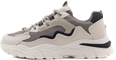 Warrior Casual Low-Top 'Grey Deep Blue' WXY(S)-0004M06 Warrior Casual Low-Top 'Grey Deep Blue' WXY(S)-0004M06