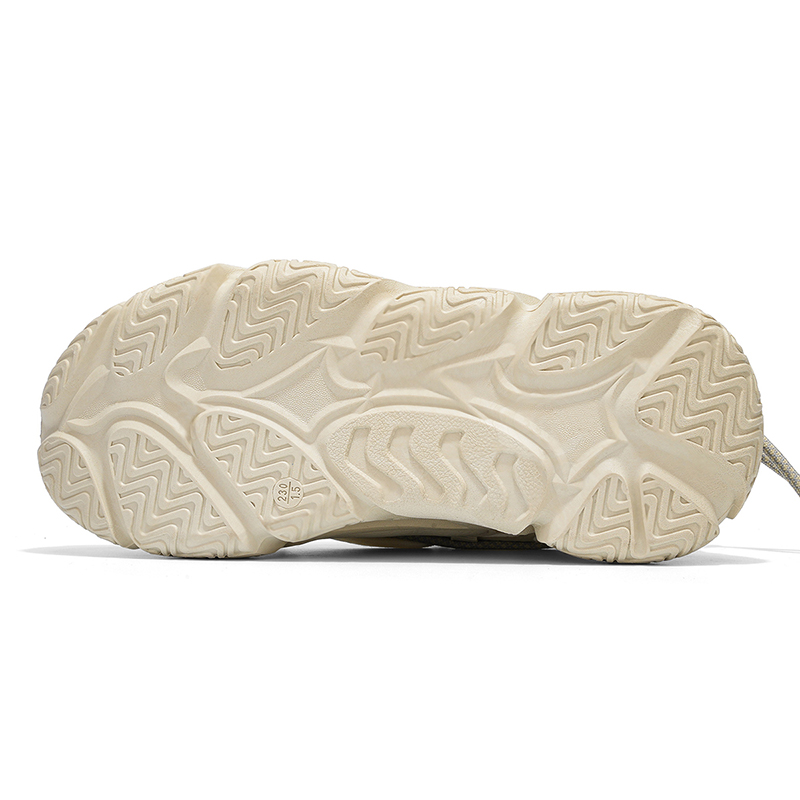 Details for 回力勇士 經典國潮百搭 透氣防滑耐磨 低筒 爸爸鞋 男女同款 米色