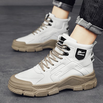 Warrior Classic Ankle 'Martin Boot Beige' WXP(WZ)-082002 Cheap Warrior Classic Ankle 'Martin Boot Beige' WXP(WZ)-082002