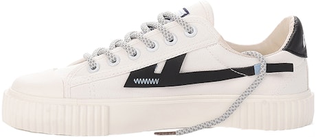 Warrior Classic Canvas 'Retro Biscuit - Black White' WXY-P037TC02 Warrior Classic Canvas 'Retro Biscuit - Black White' WXY-P037TC02