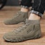 Lookbook Warrior Classic Comfort Mid-Top 'Khaki' - Kasut Tengah Selesa 'Khaki' WXY-F648C02