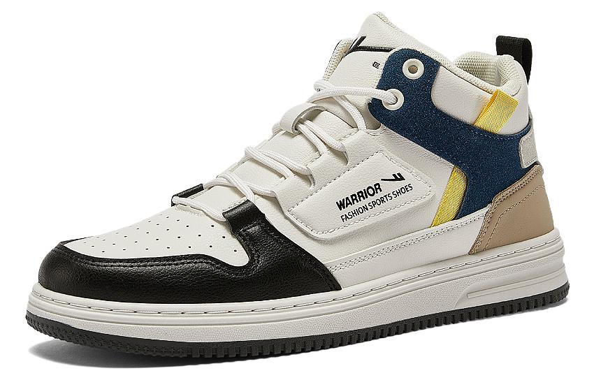 Order Warrior Classic High-Top 'Beige Hitam Blok Warna' WBN(JS)-051403