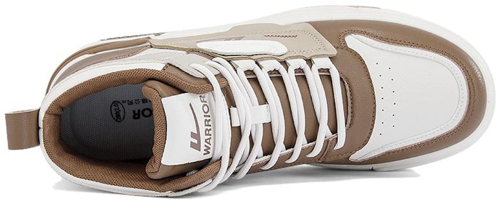 Warrior Classic High-Top 'Beige Brown Panel' WXY(S)-1986Z02 Lookbook Warrior Classic High-Top 'Beige Brown Panel' WXY(S)-1986Z02