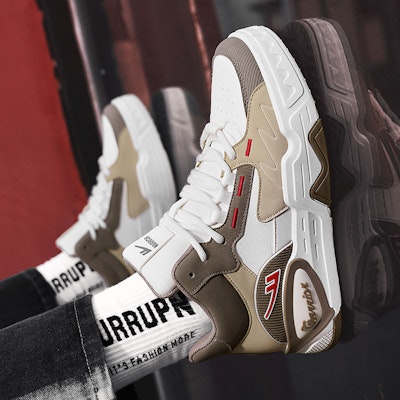 Warrior Classic High-Top 'Beige Blanco Roto' WBN(JS)-129802 1