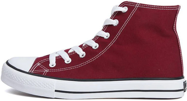Warrior Classic High-Top Canvas Shoes Maroon T47310 Buy Warrior Classic High-Top Canvas Shoes Maroon T47310